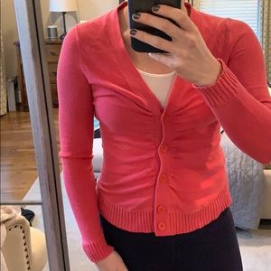 BCBG Pink Cardigan